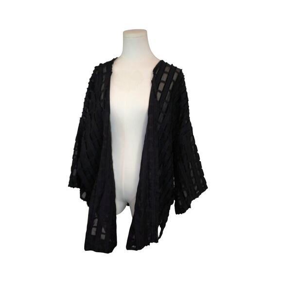 Women's Wynne Layers Black Cardigan - Size XL - Picture 1 of 5